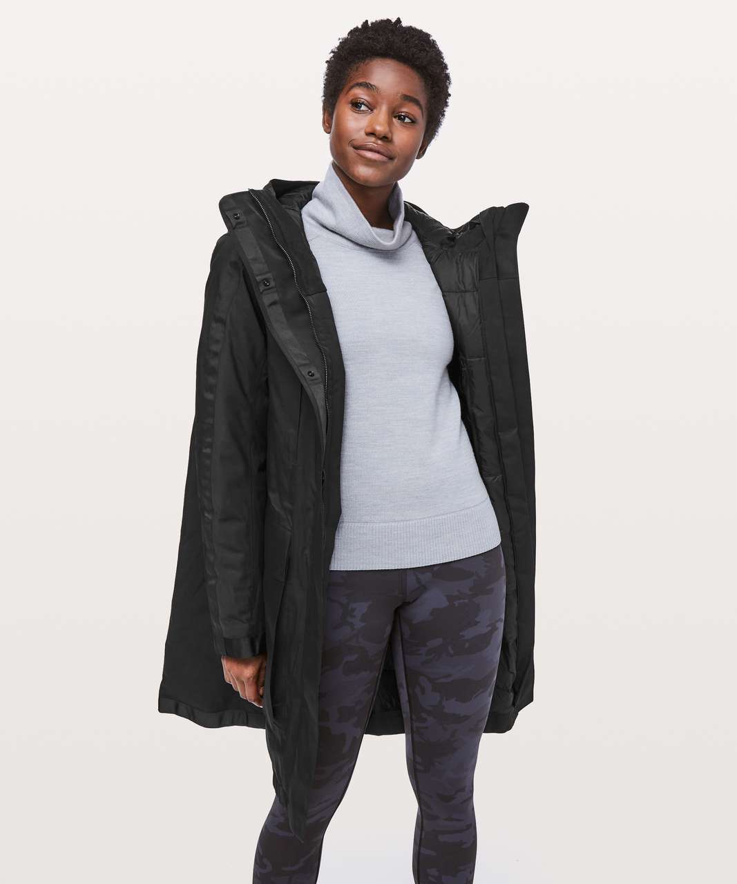 Lululemon Out In The Elements Parka - Black