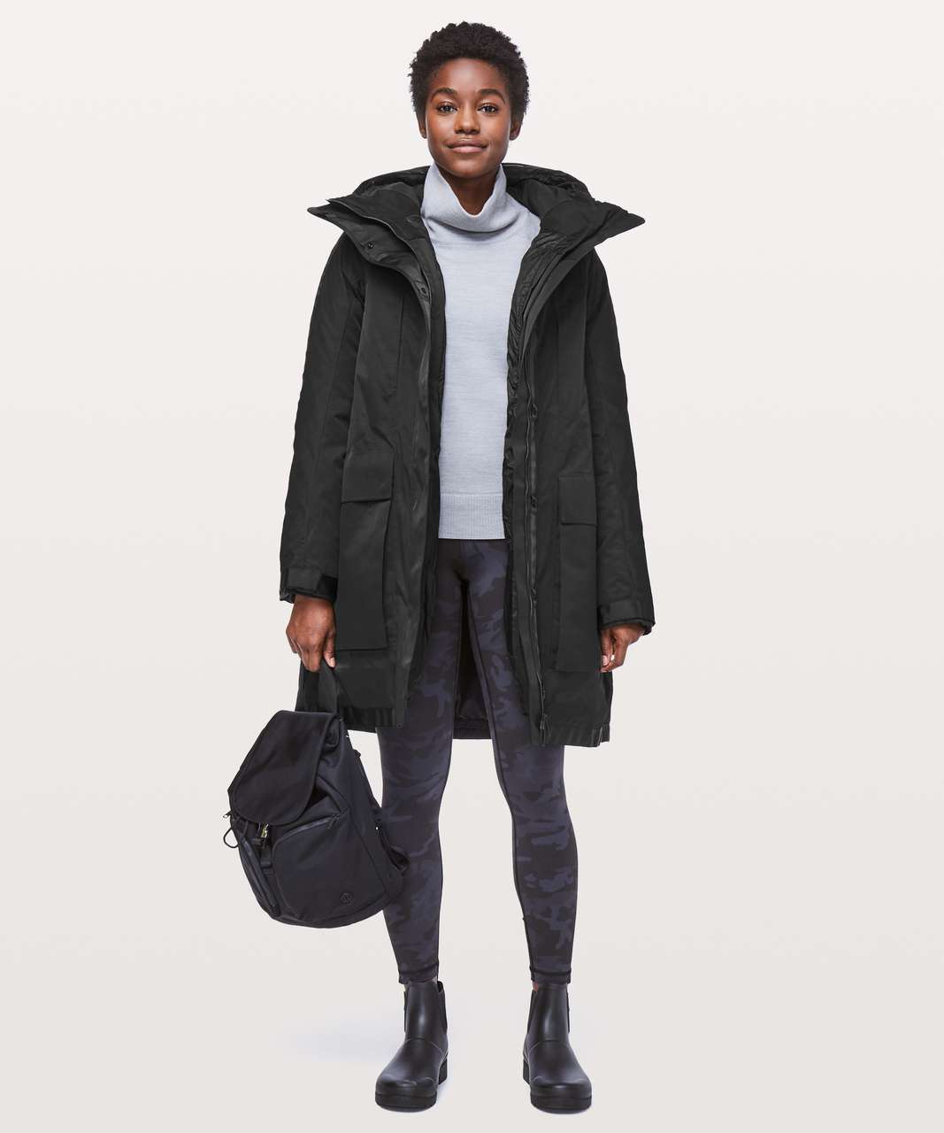 Lululemon Out In The Elements Parka - Black