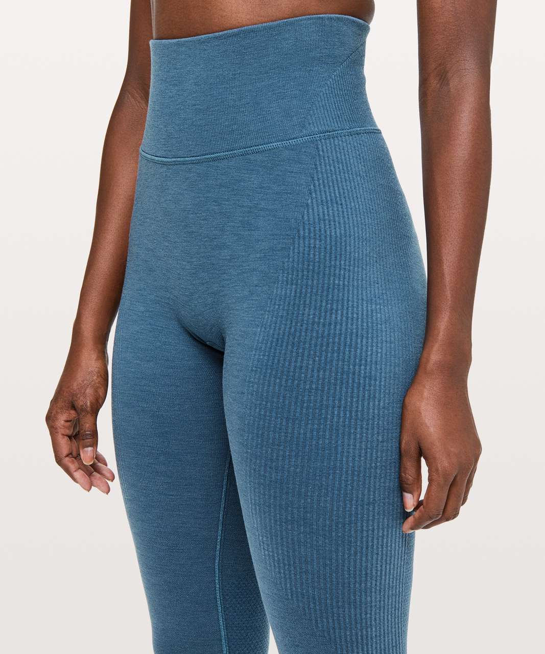 Lululemon Keep The Heat Thermal Tight *28 - Petrol Blue - lulu