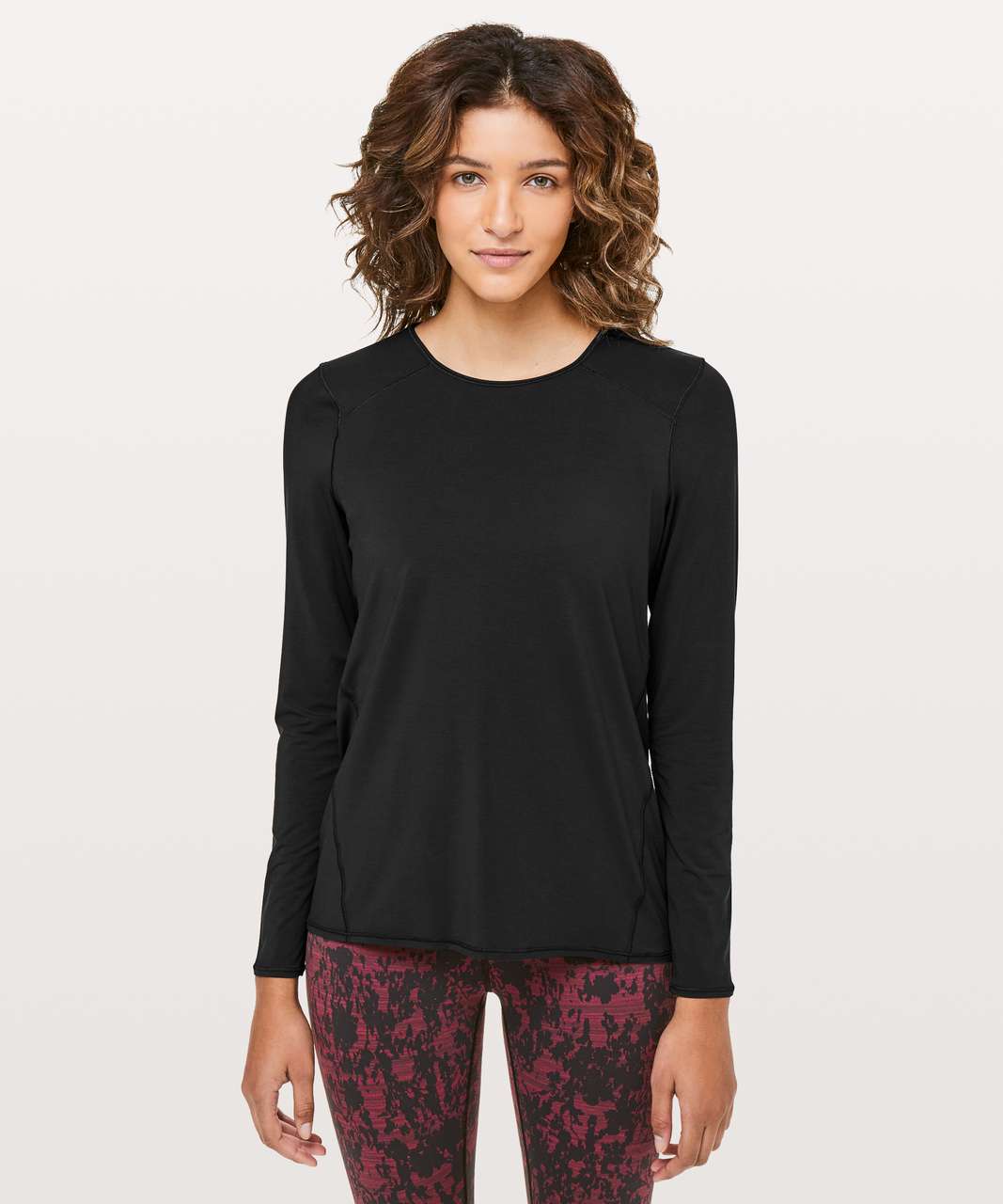 Lululemon Timeless Twist Long Sleeve - Black