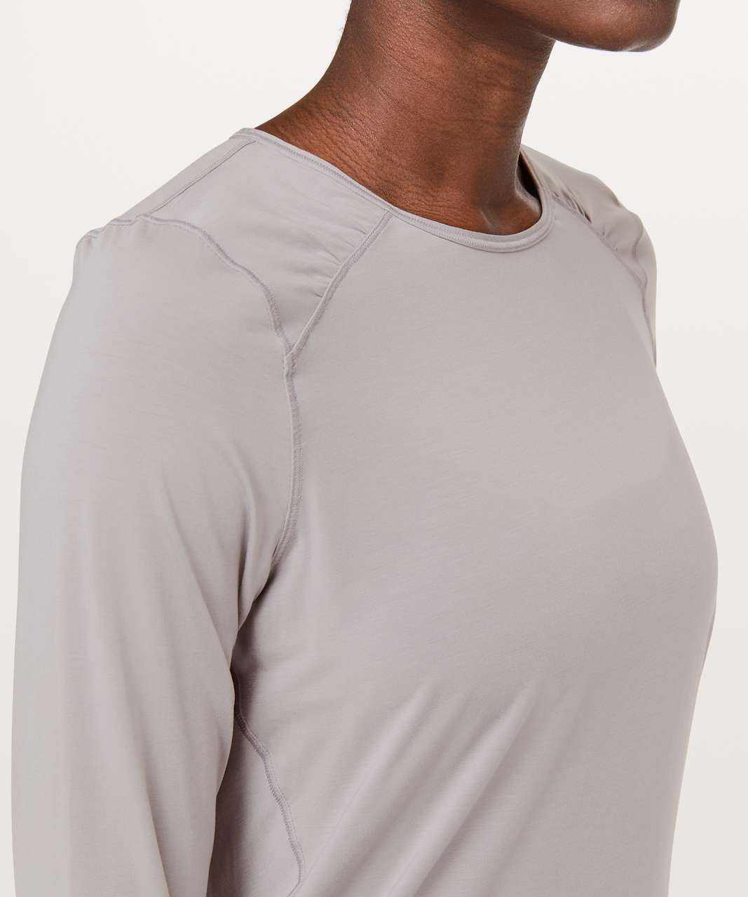 Lululemon Timeless Twist Long Sleeve - Dark Chrome