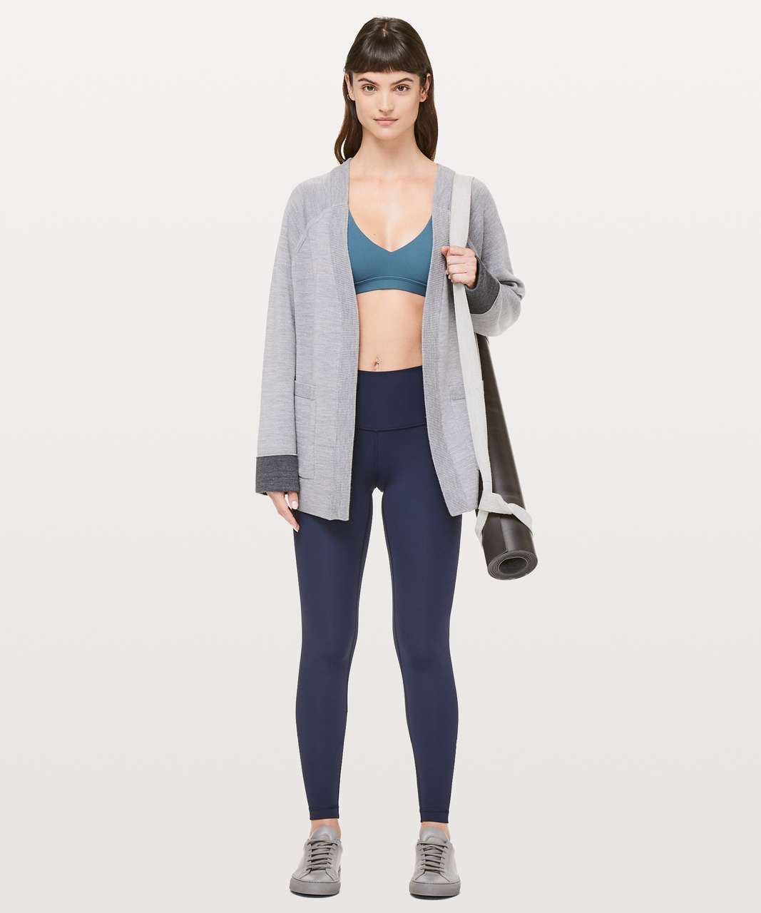 Lululemon Freely Flexed Bra - Petrol Blue