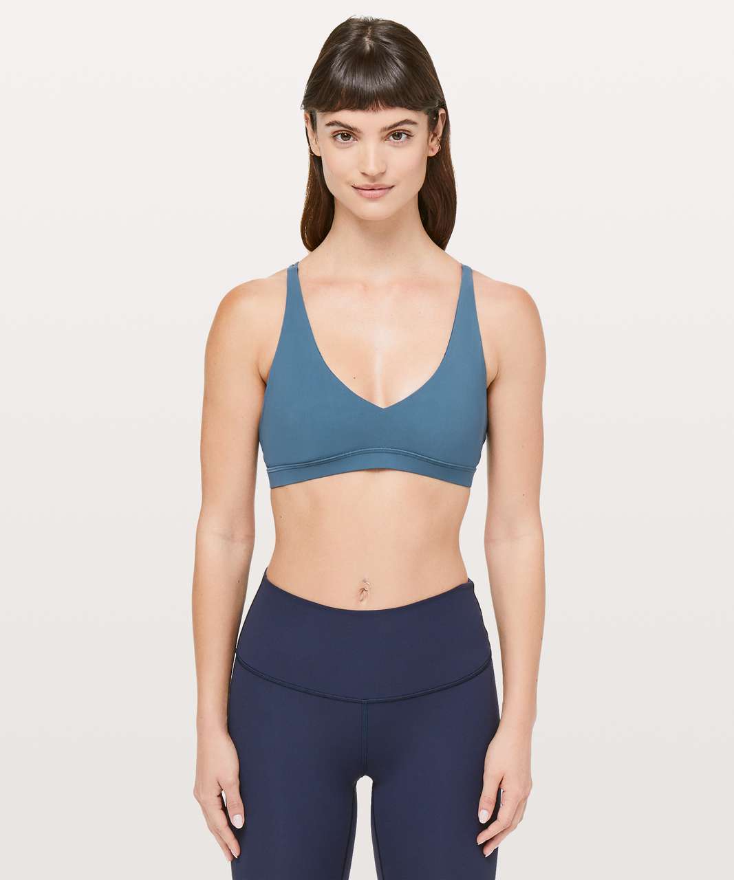 Active Cropped Bra - Petrol Blue – Colorful Standard