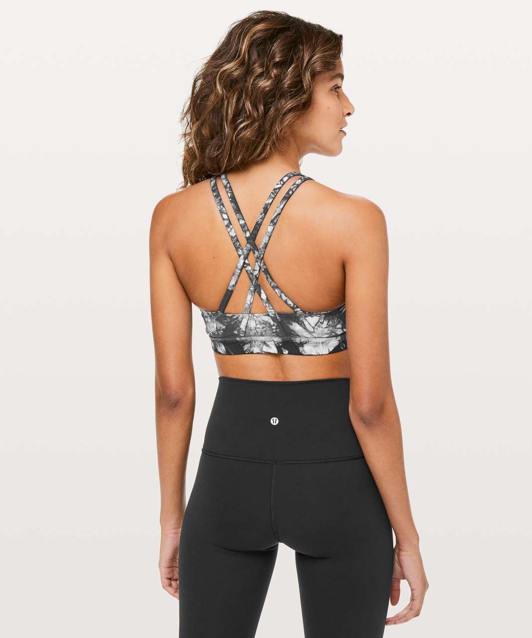 lululemon athletica, Intimates & Sleepwear, Lululemon Take 2 Wee Stripe  Heathered Slate Gray White Reversible Sport Bra