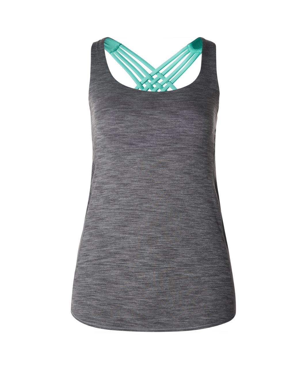 Lululemon Wild Tank - Heathered Slate / Bali Breeze