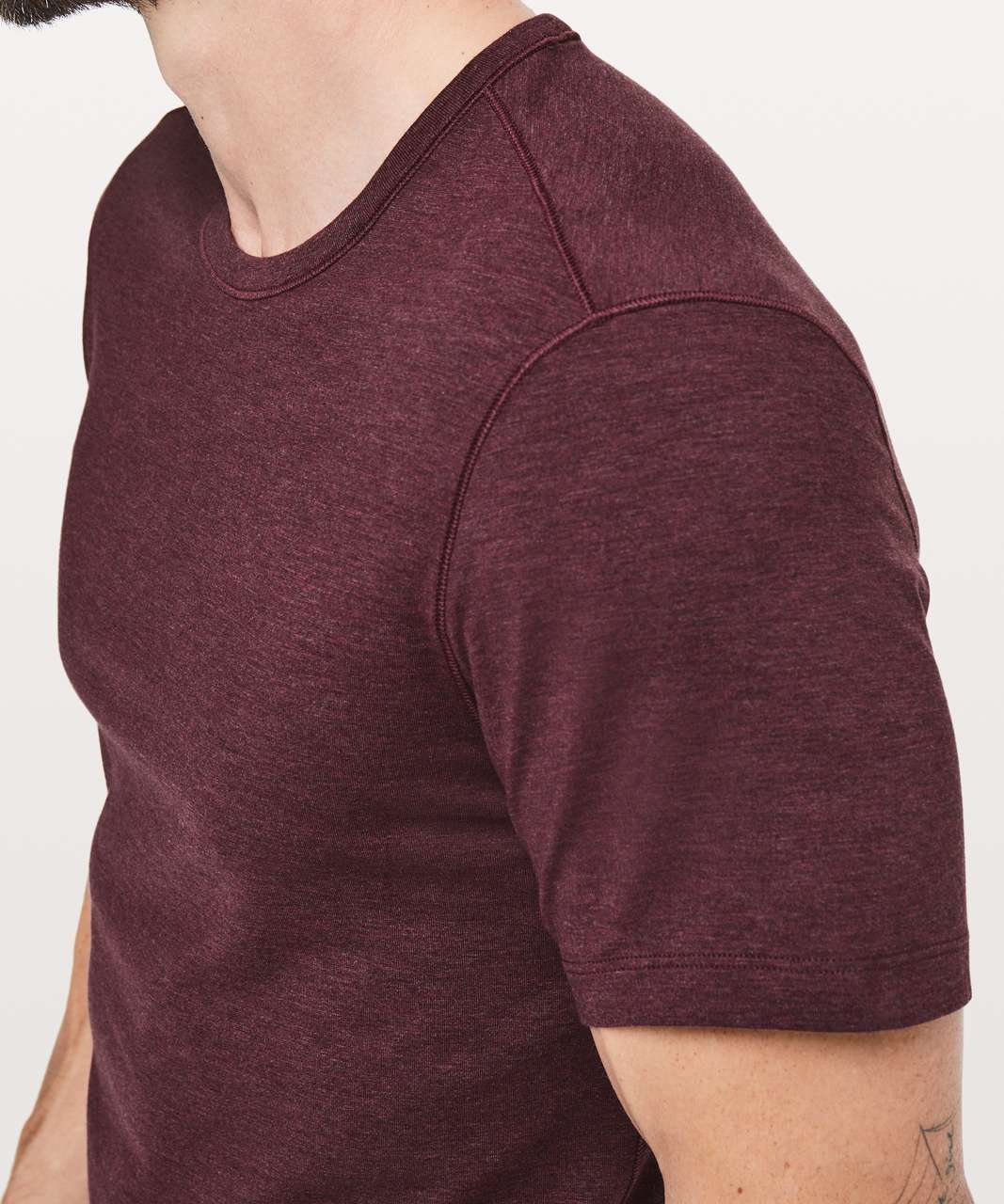 Lululemon 5 Year Basic Tee *Updated Fit - Heathered Dark Adobe