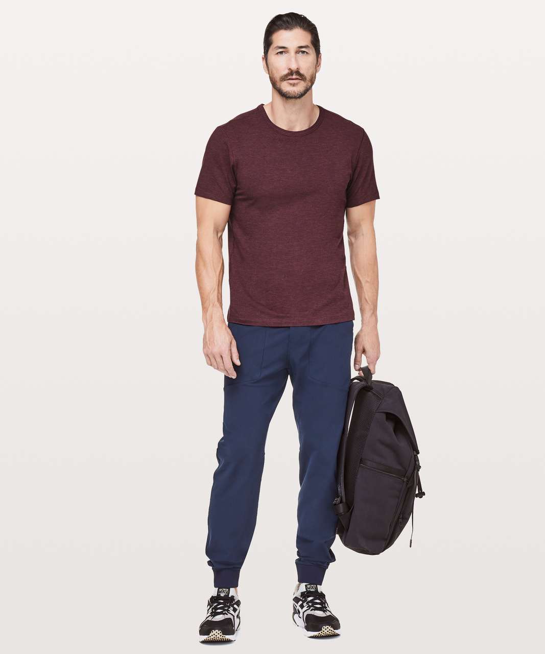 Lululemon 5 Year Basic Tee *Updated Fit - Heathered Dark Adobe