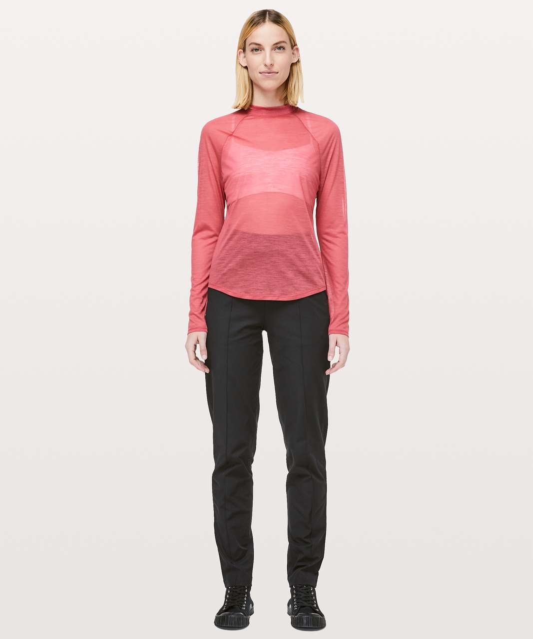 Lululemon Nai Mockneck *lululemon lab - Fireside Red