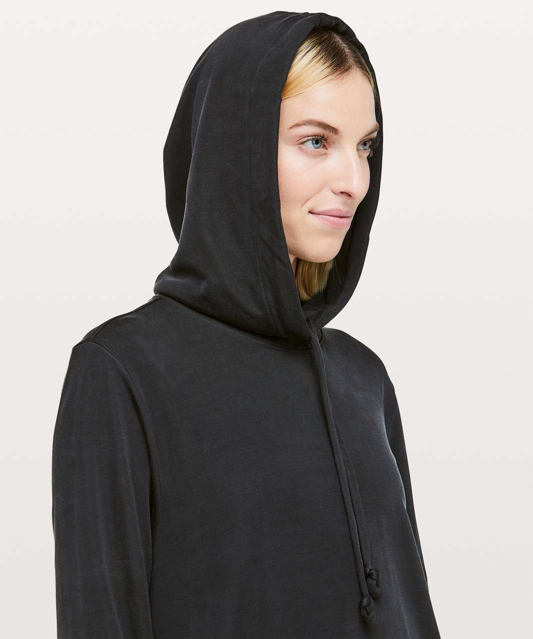 Lululemon Rappu Hoodie Dress *lululemon lab - Black - lulu fanatics