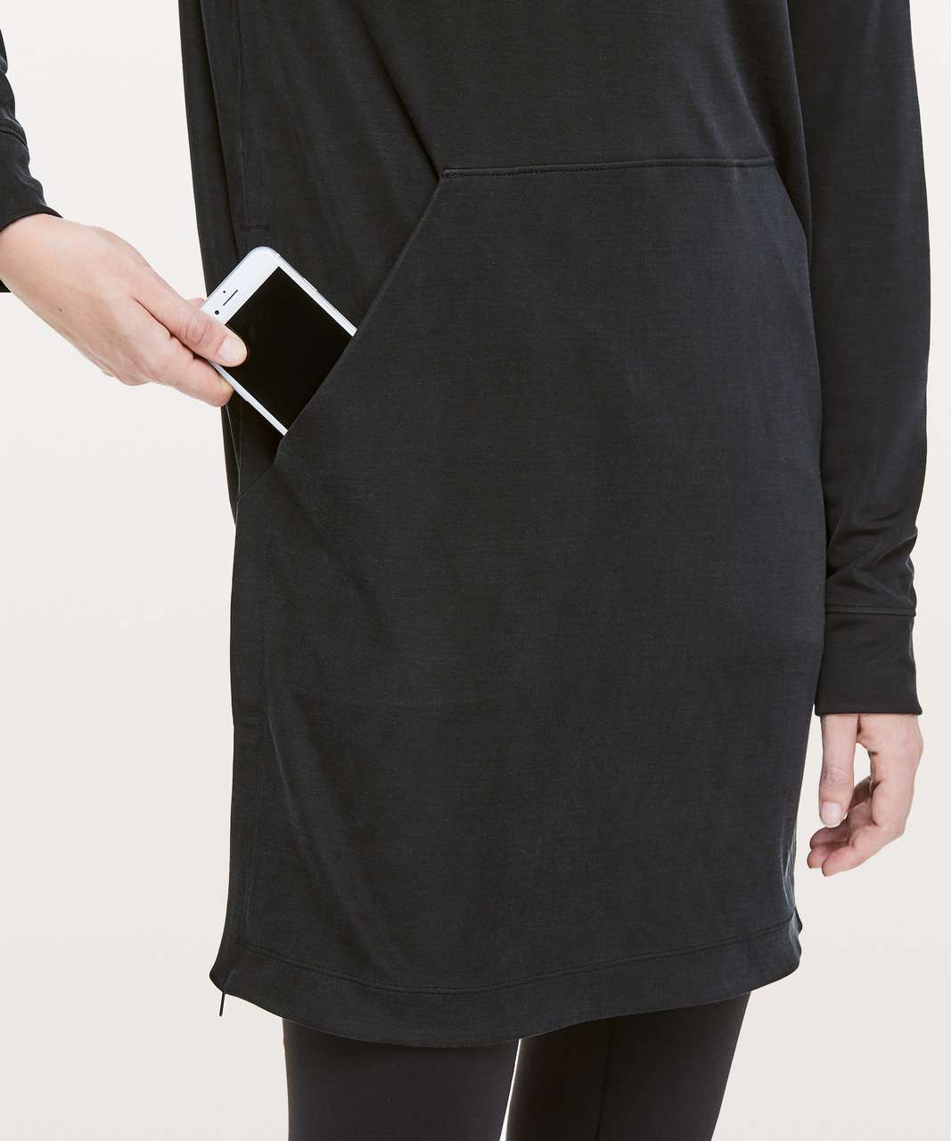 Lululemon Rappu Hoodie Dress *lululemon lab - Black