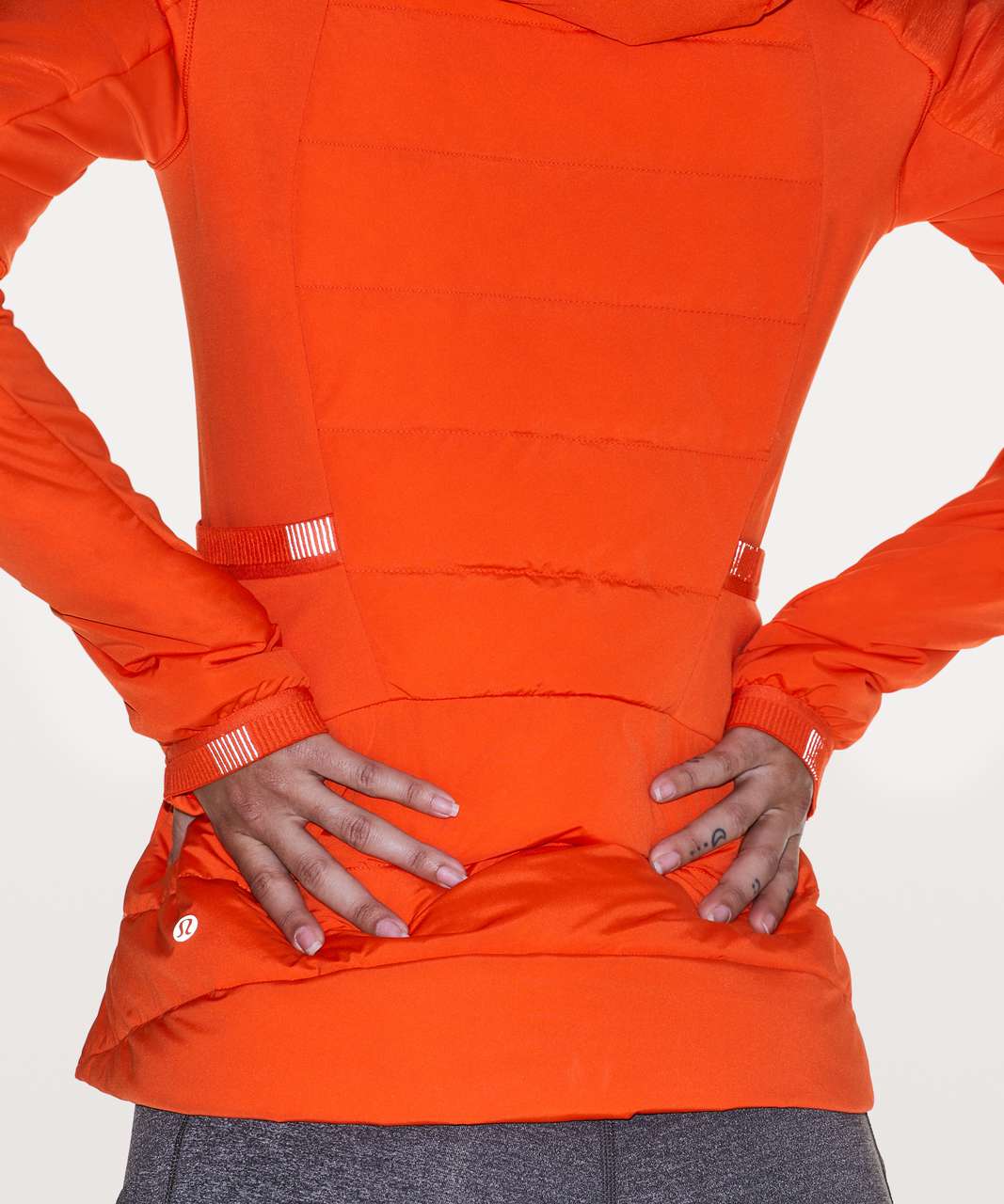 Lululemon Down For It All Jacket - Atomic Orange