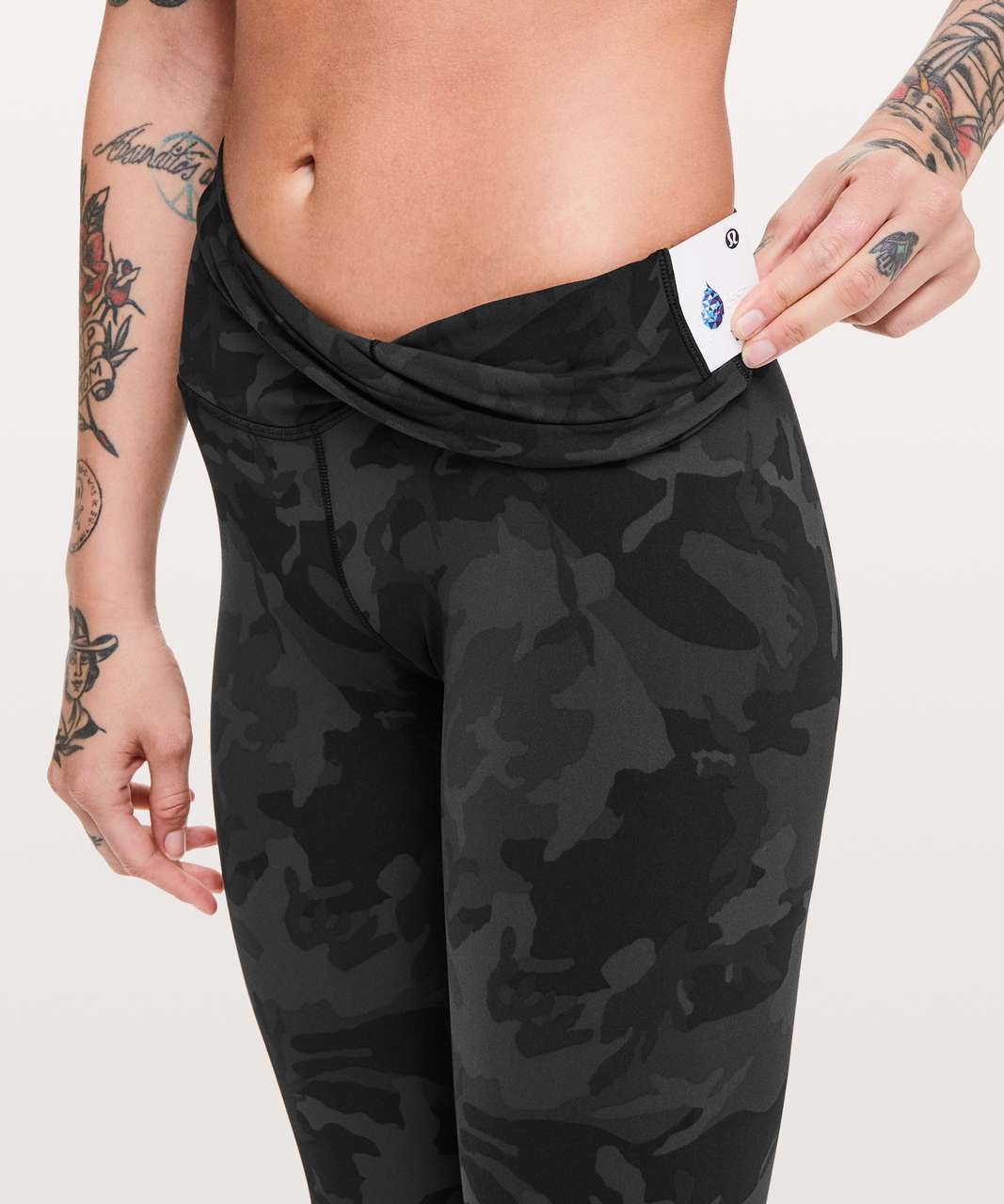 Lululemon Mapped Out High Rise Tight 28 *Camo - Black / Graphite Grey -  lulu fanatics