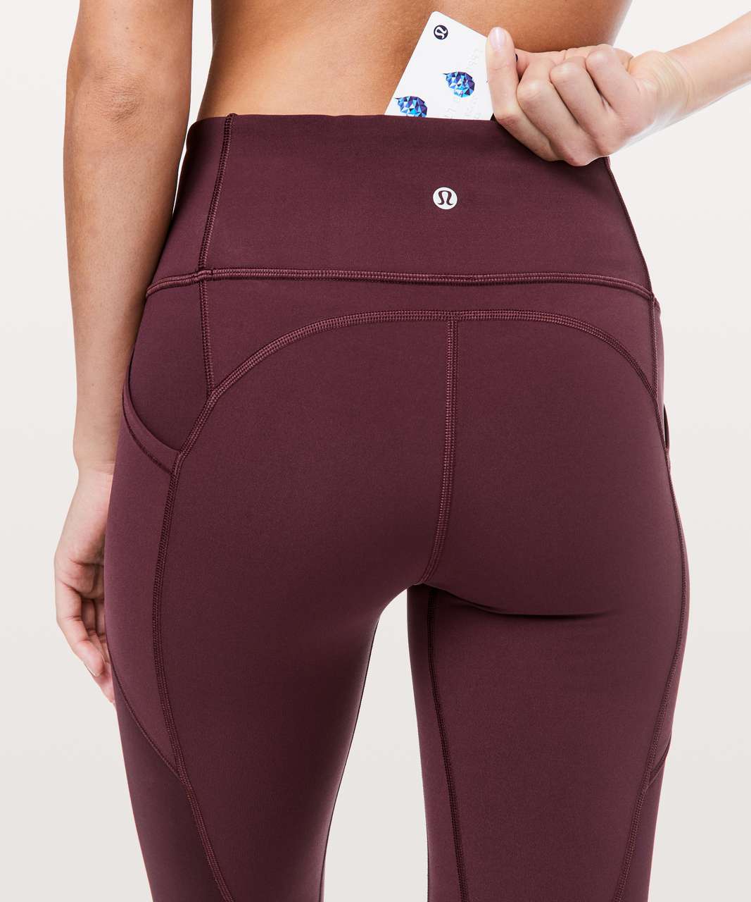 Lululemon All The Right Places Crop II *23" - Dark Adobe