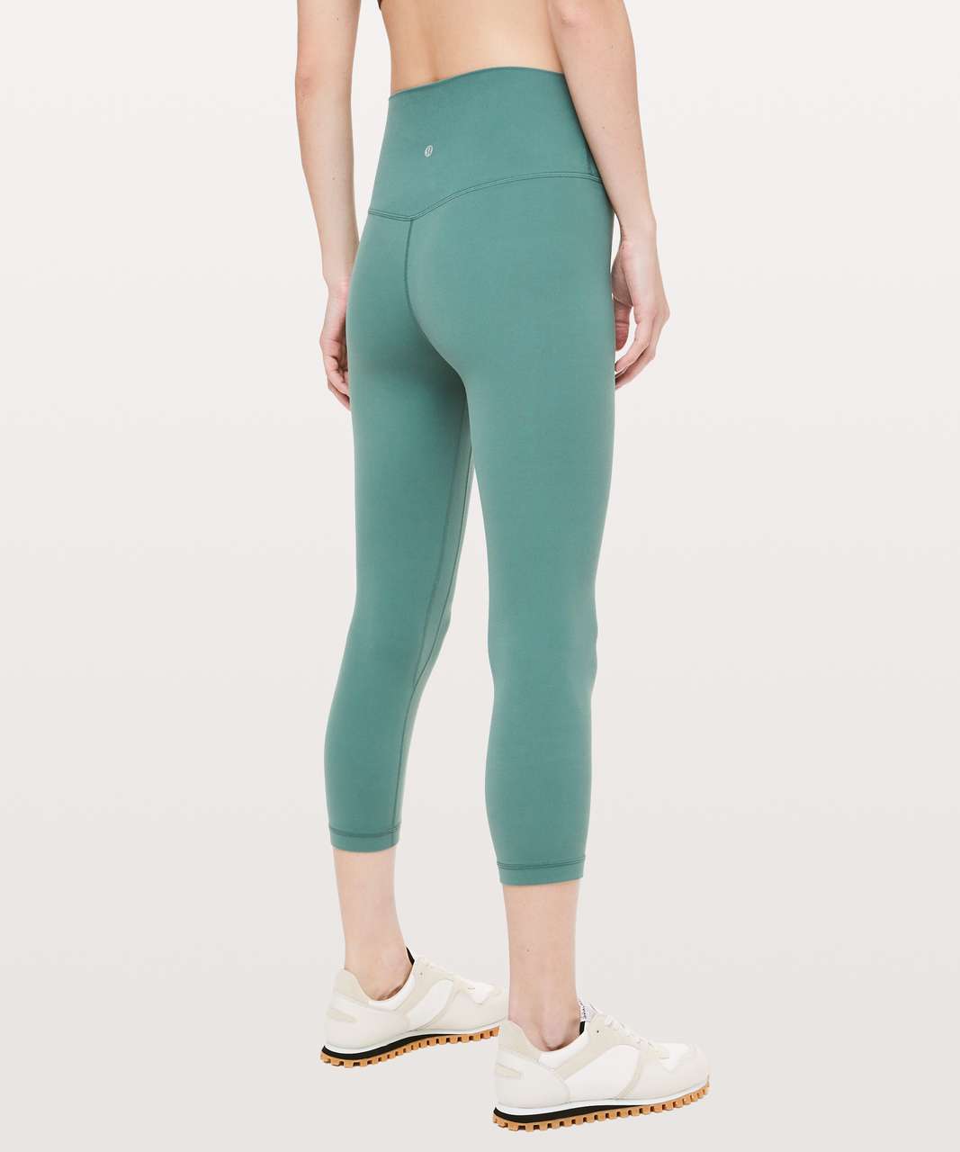 Lululemon Align Crop *21" - Green Smoke