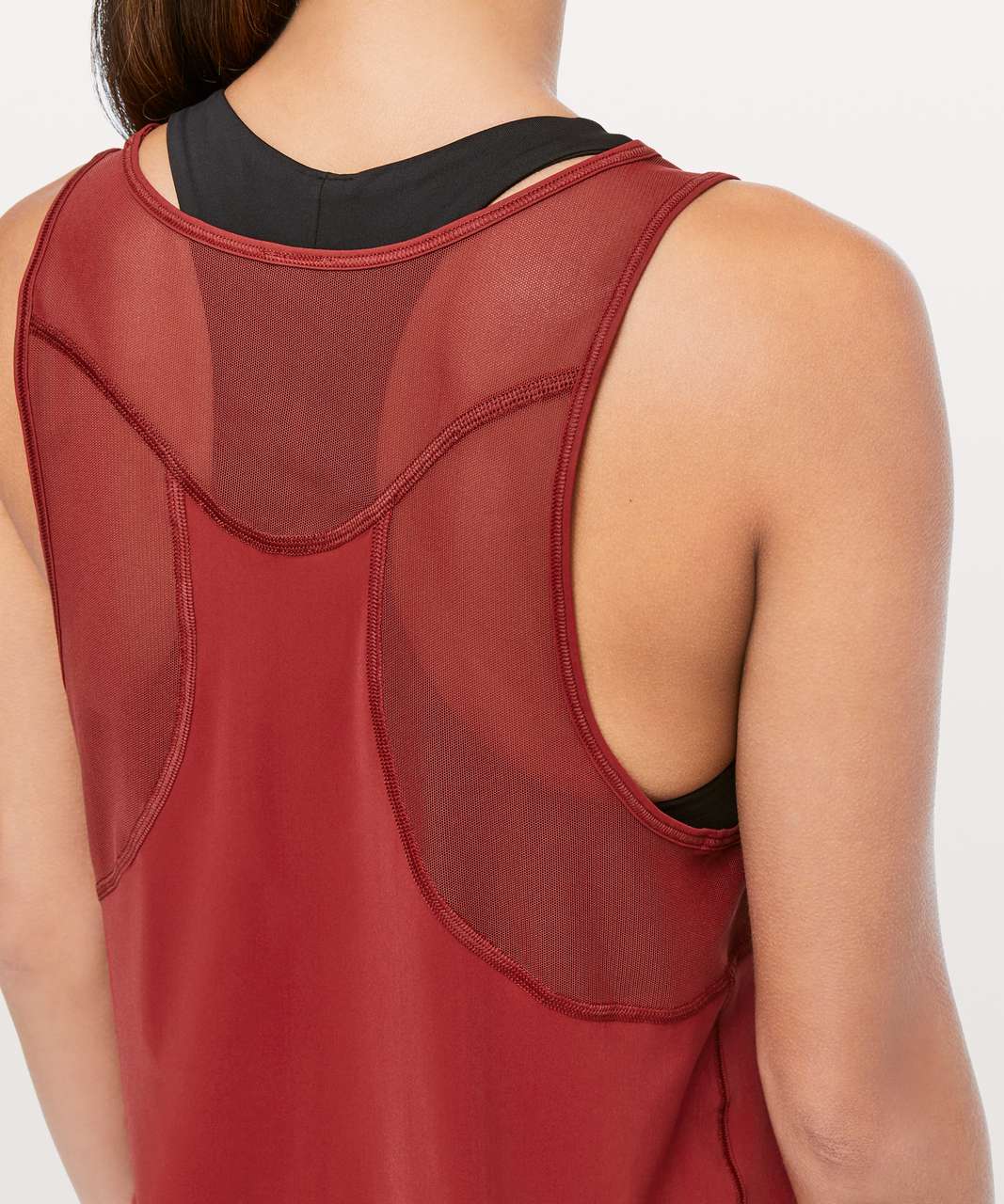 Lululemon Sculpt Tank II - Dark Sport Red