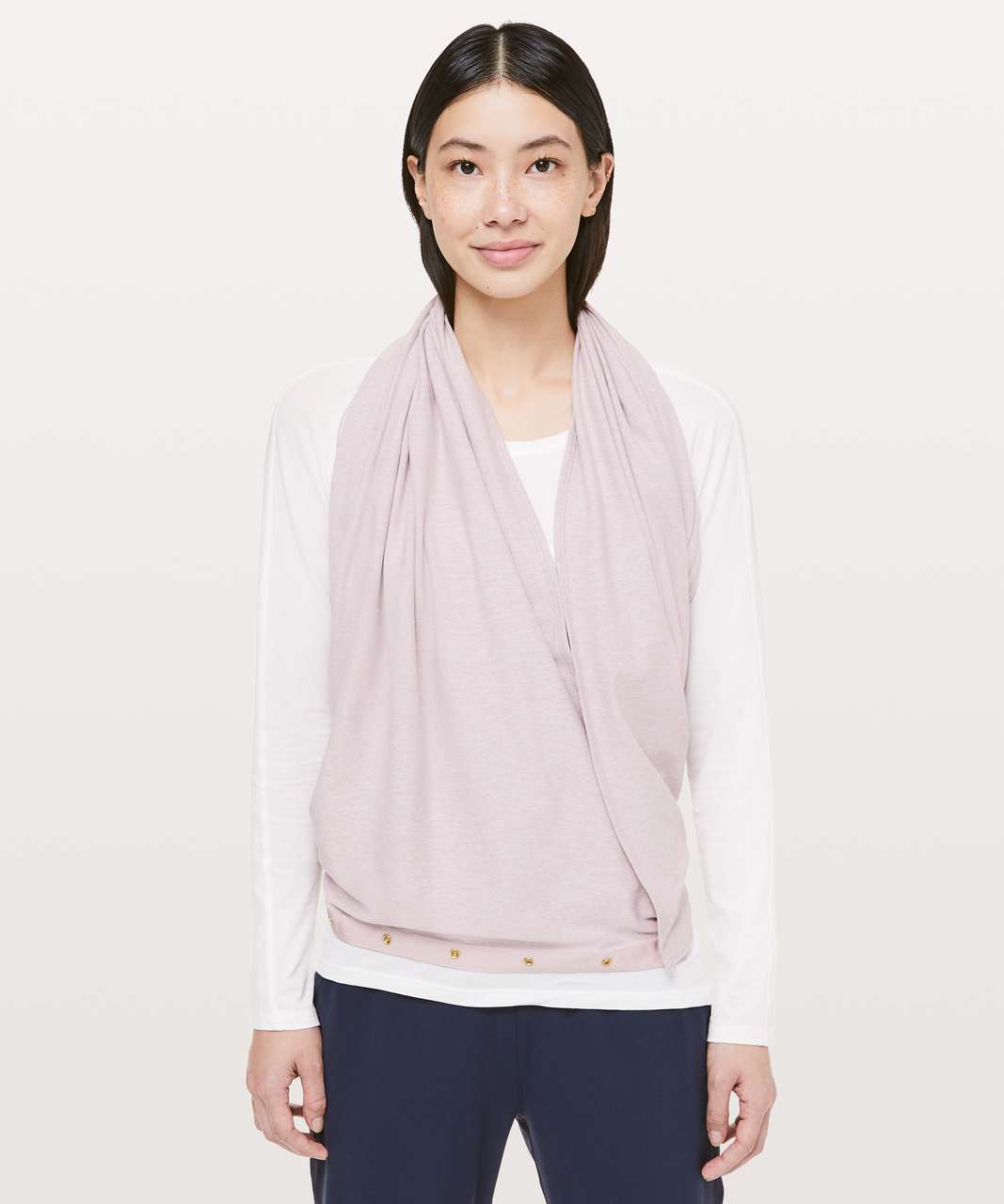 Lululemon Vinyasa Scarf *Rulu - Heathered Smoky Blush