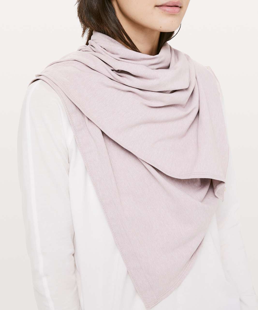 Lululemon Vinyasa Scarf *Rulu - Heathered Smoky Blush