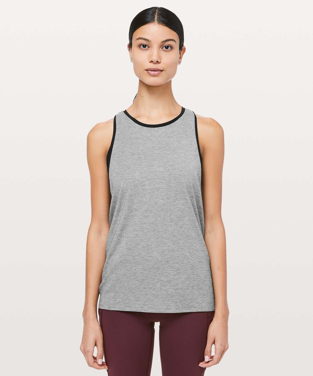 Lululemon Course Of Action Tank - Heathered Black