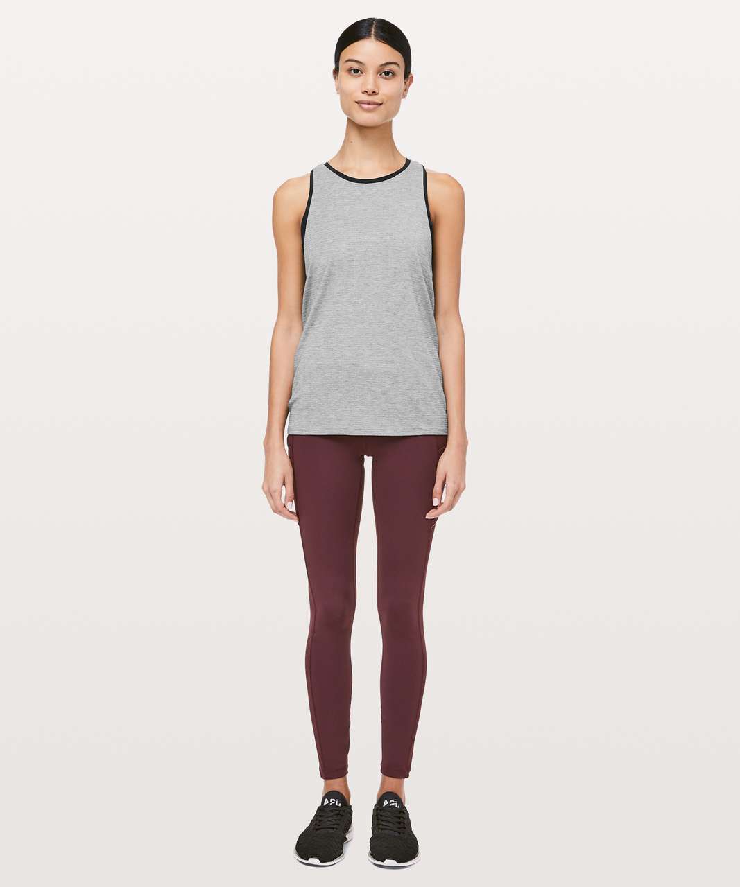 Lululemon Course Of Action Tank - Heathered Black