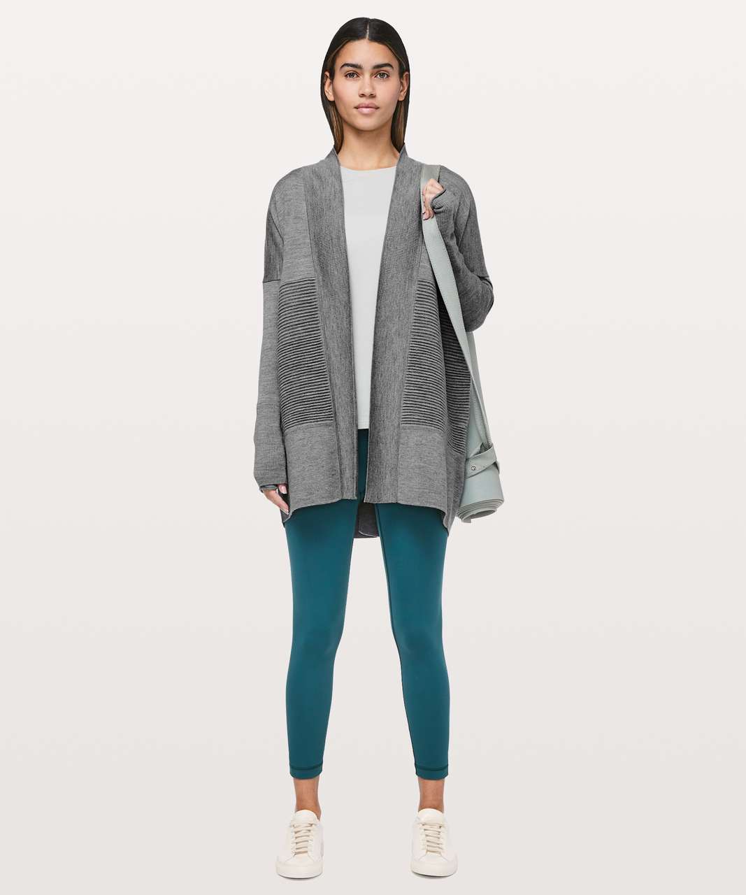 Stylish Lululemon Sit In Lotus Wrap II - Petrol Blue