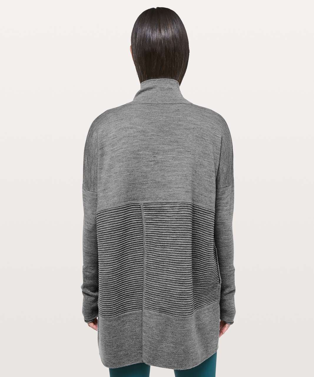 Lululemon Sit In Lotus Wrap II - Heathered Medium Grey