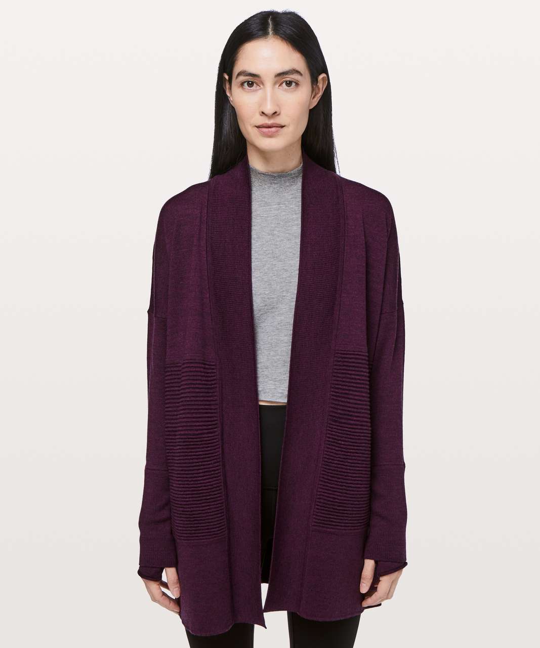 Lululemon Sit In Lotus Wrap II - Heathered Plum