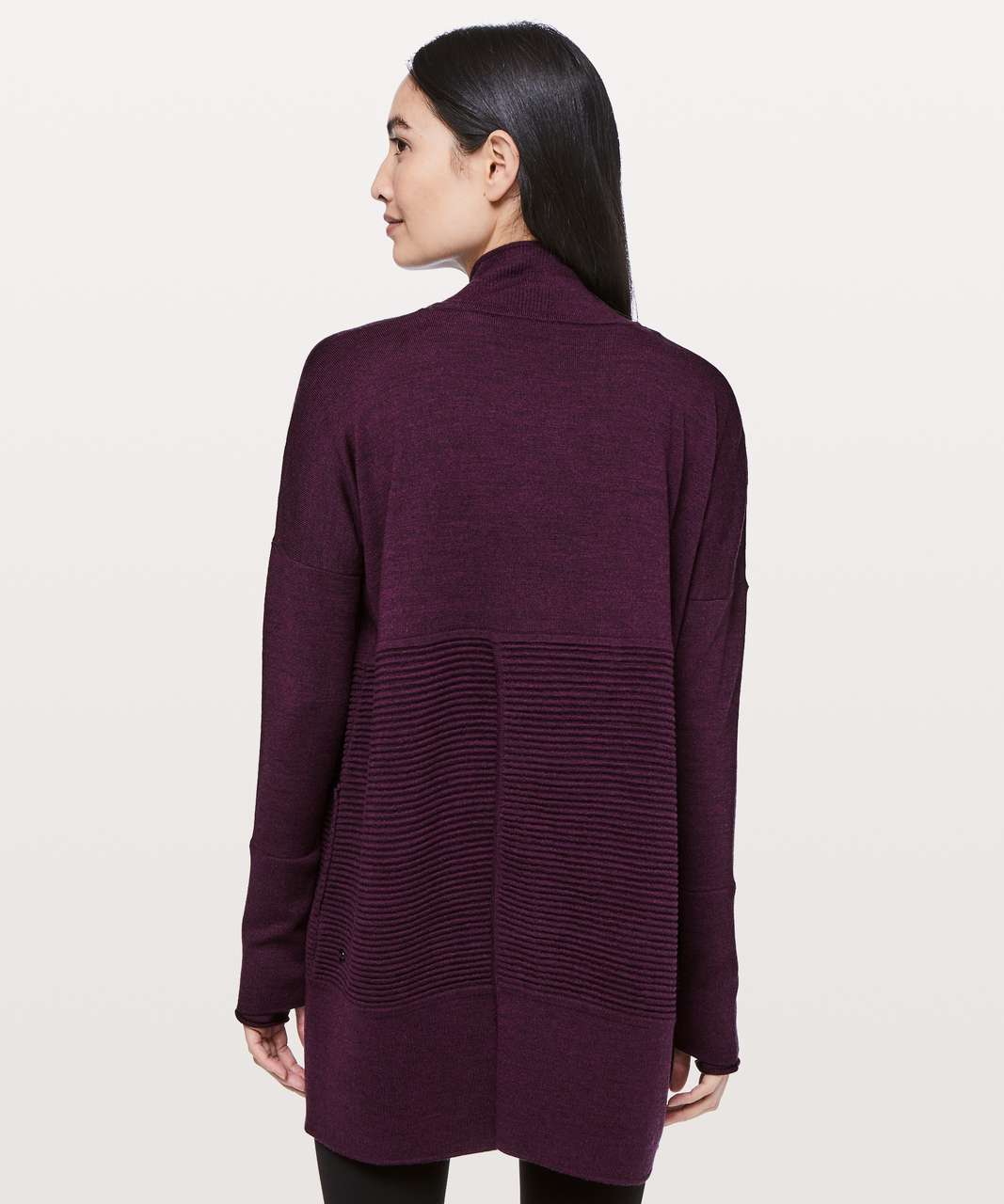 Lululemon Sit In Lotus Wrap II - Heathered Plum