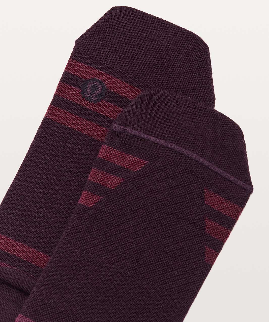 Lululemon Light Speed Sock *Wool - Plum Shadow / Allure