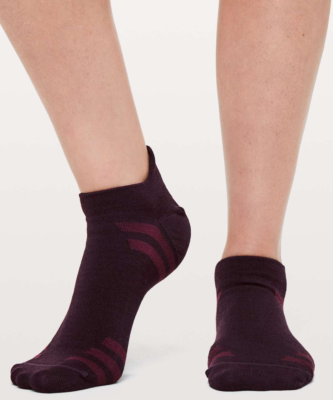 Lululemon Light Speed Sock *Wool - Plum Shadow / Allure