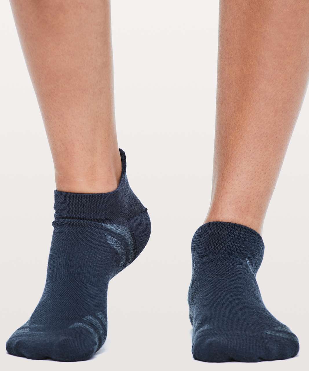 Lululemon Light Speed Sock *Wool - Deep Navy / Stone Blue