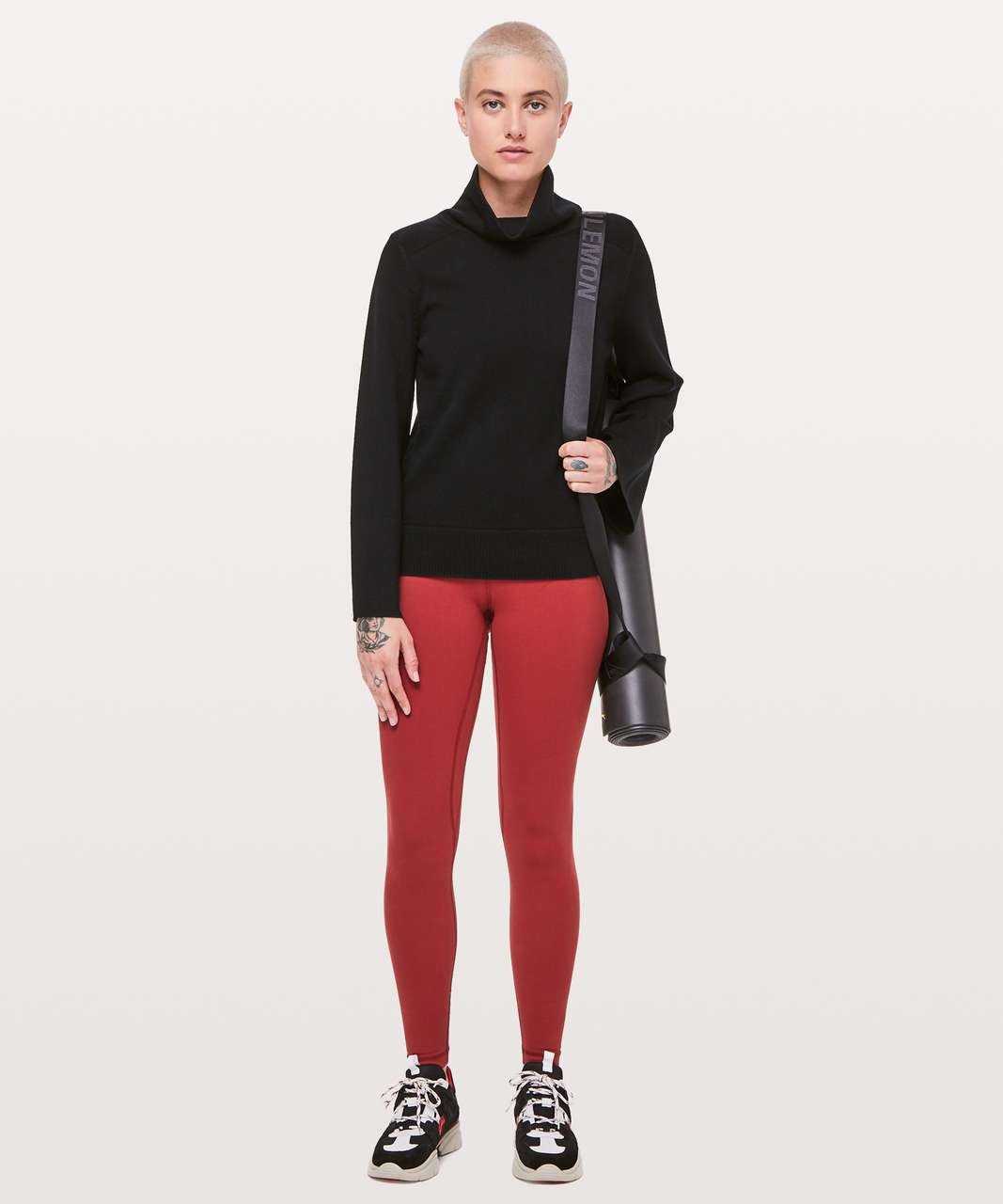 Lululemon Align Pant Full Length *Special Edition 28 - Dark Sport Red -  lulu fanatics