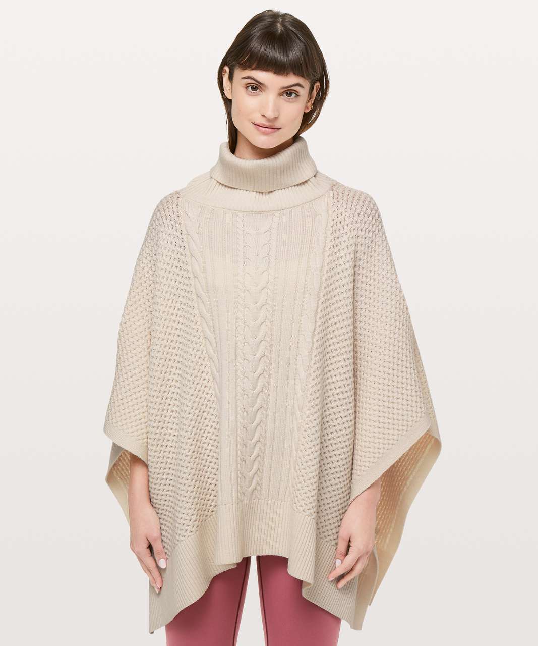 Lululemon Rolling In The Warmth Poncho - Angel Wing - lulu fanatics