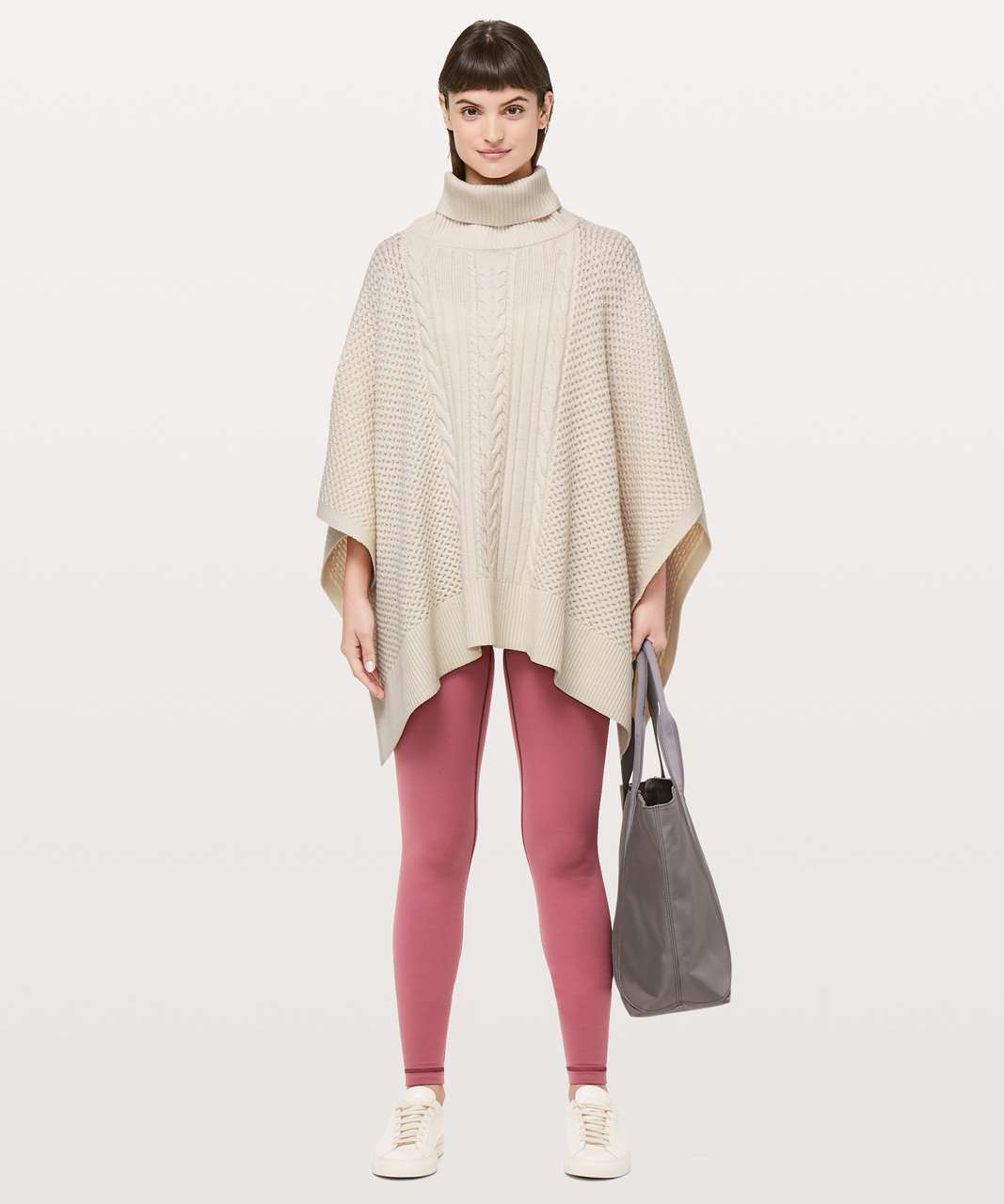 Lululemon Rolling In The Warmth Poncho - Angel Wing