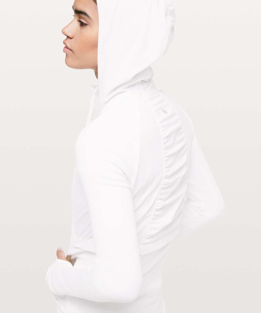 Lululemon Dance Studio Jacket Rib Sleeve - White