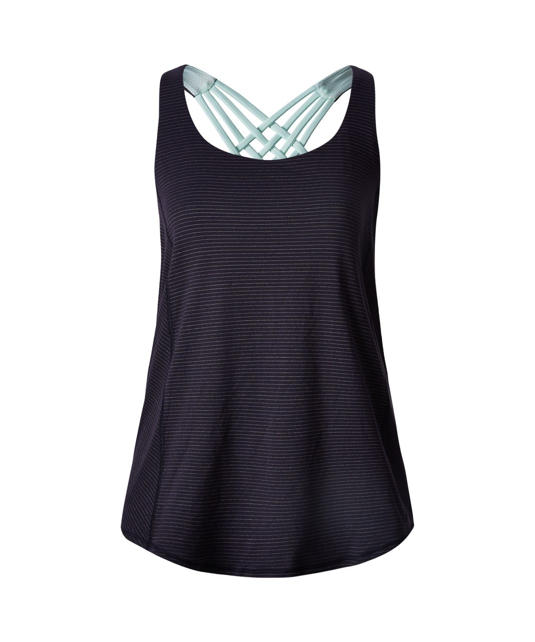 Lululemon Wild Tank - Naval Blue / Windy Blooms Saphire Blue Multi / Sea Mist