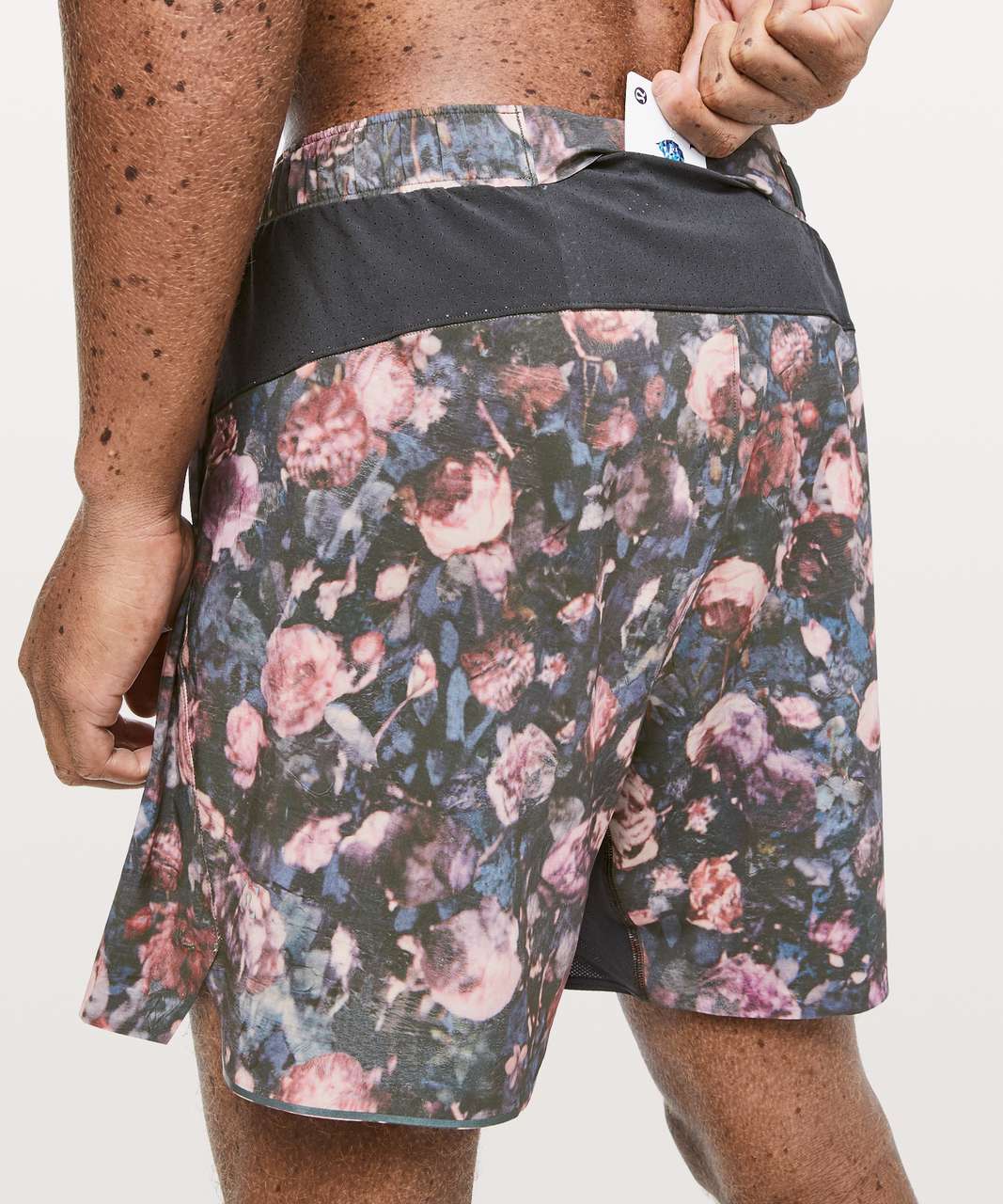 Lululemon Surge Short *6" Updated - Frosted Rose Multi