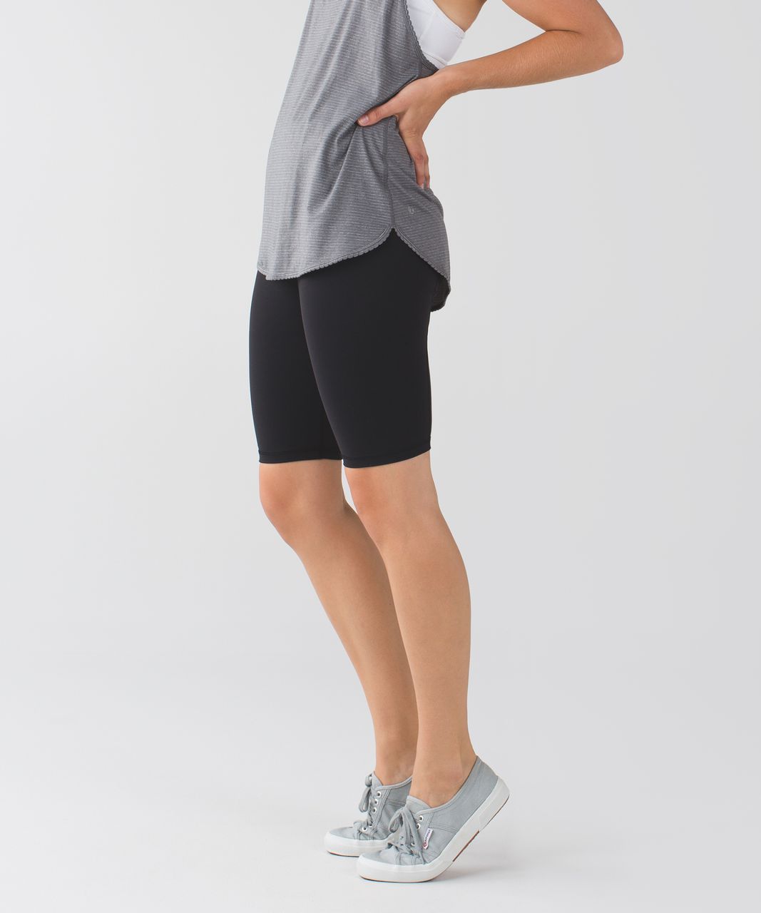 Lululemon Groove Short II (Roll Down - Tall) - Black