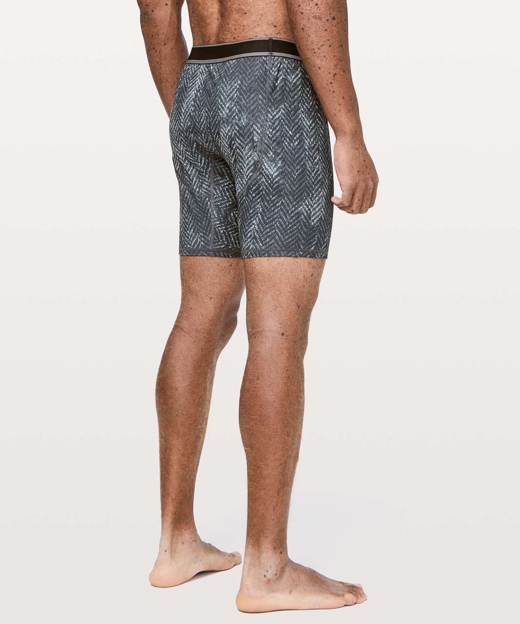 Lululemon Game On Boxer Brief *7.5" - Bleached Herringbone Multi