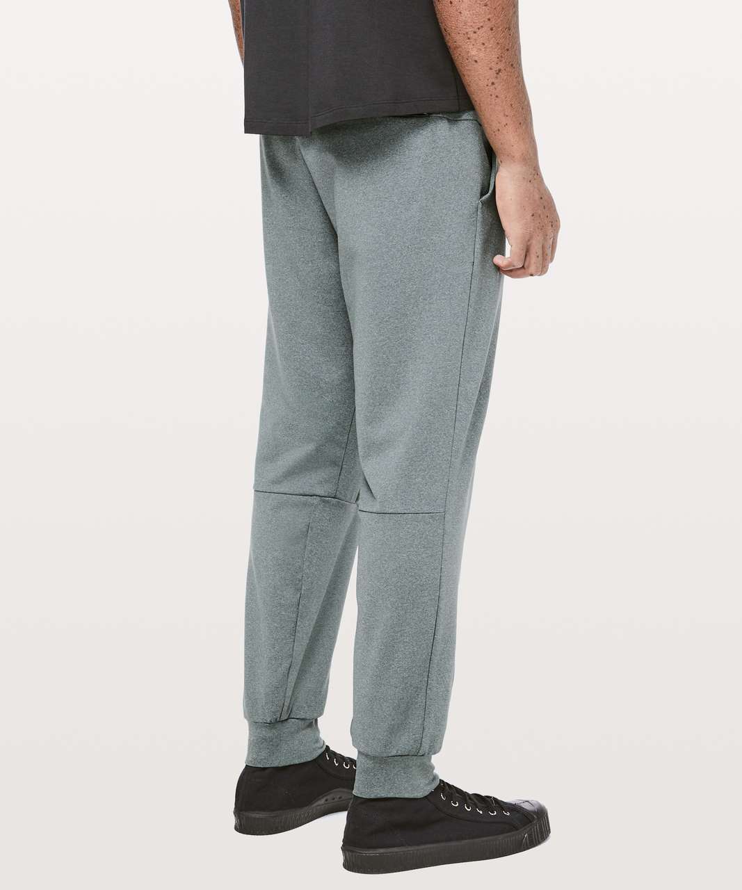 Lululemon Intent Jogger *Shorter - Heathered Black - lulu fanatics