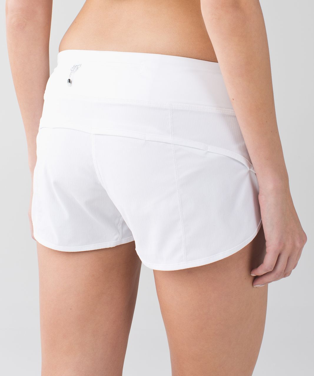 Lululemon Speed Short *2-way Stretch 2.5 - White - lulu fanatics