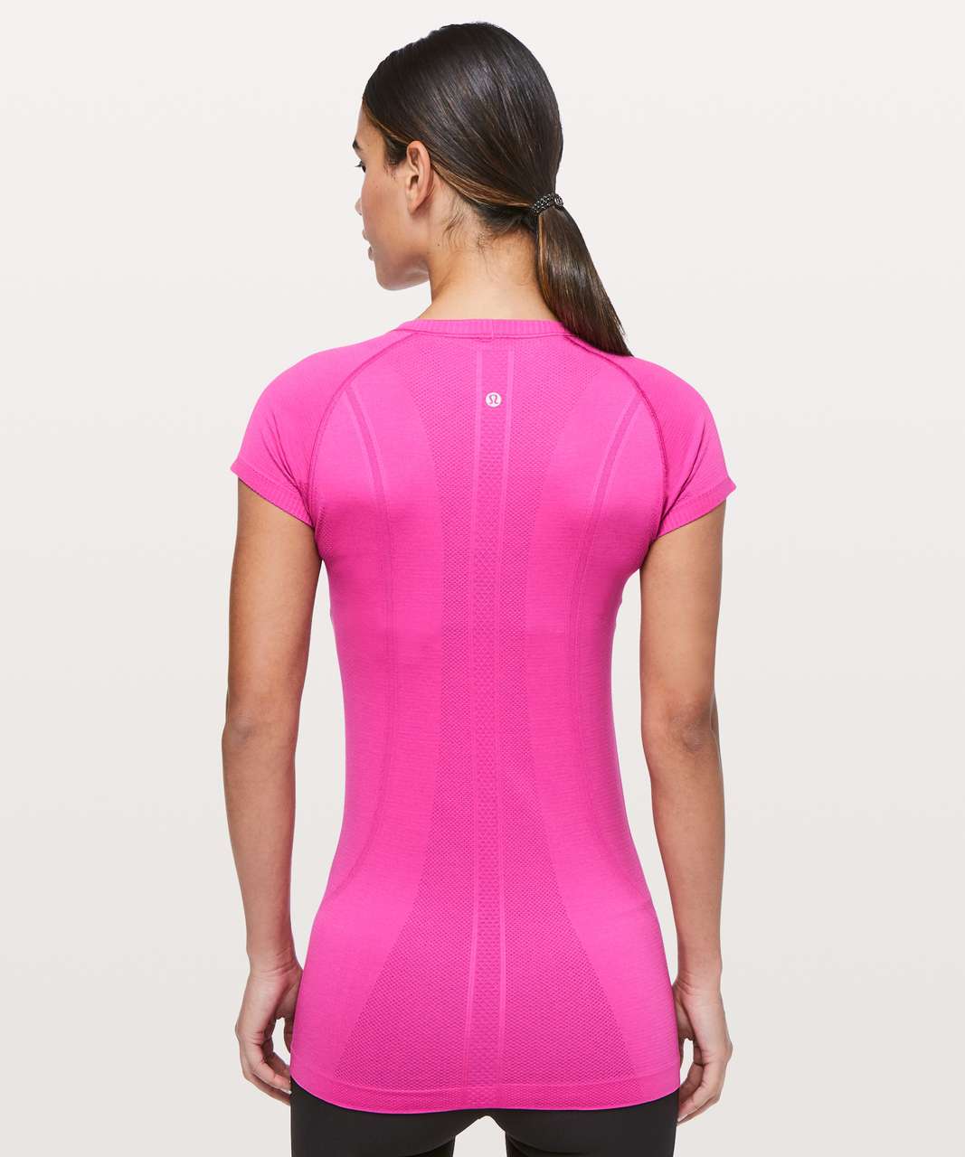 Lululemon Swiftly Tech Short Sleeve Crew - Sonic Pink / Sonic Pink - lulu  fanatics