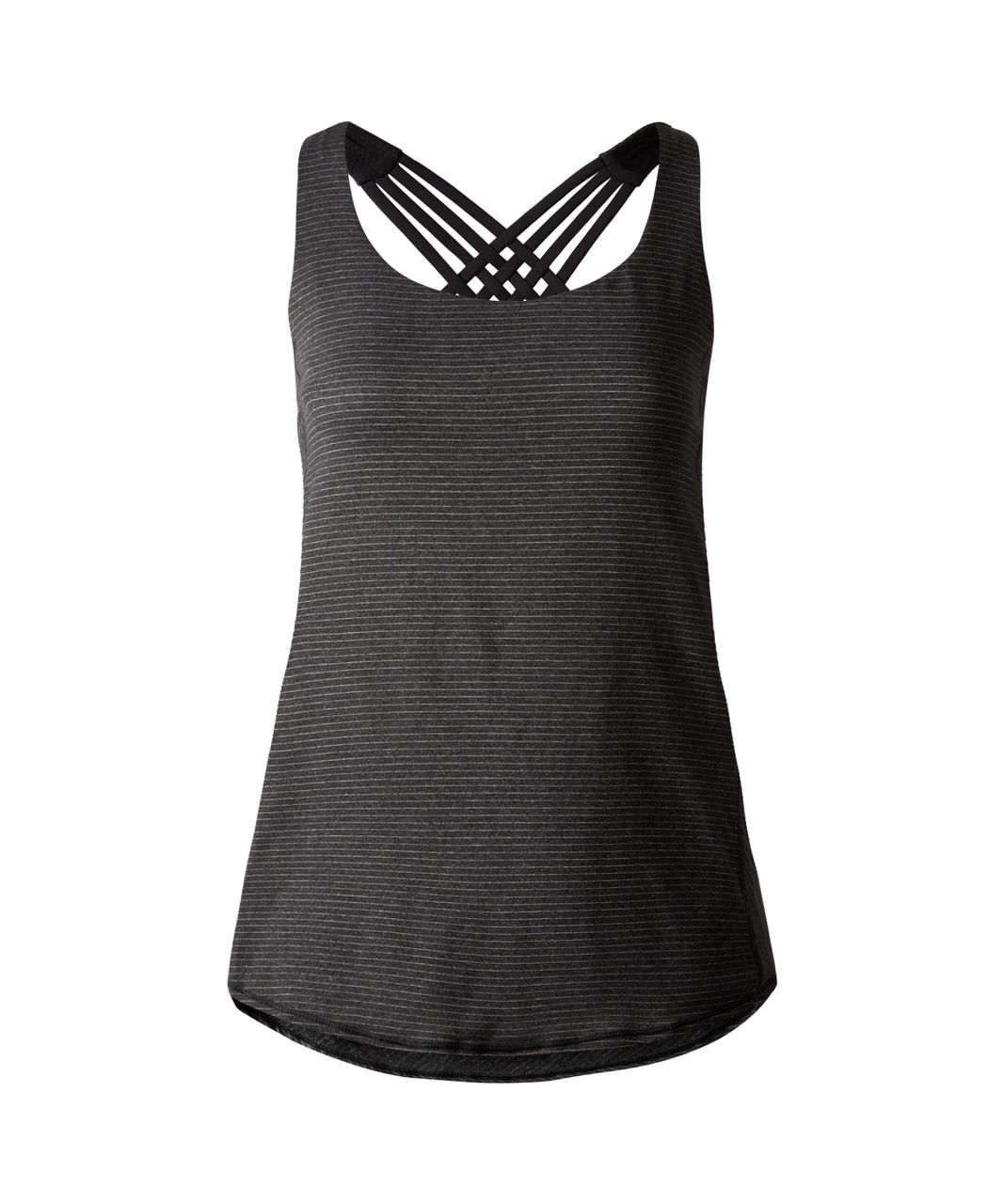 Lululemon Wild Tank - Heathered Black / Black