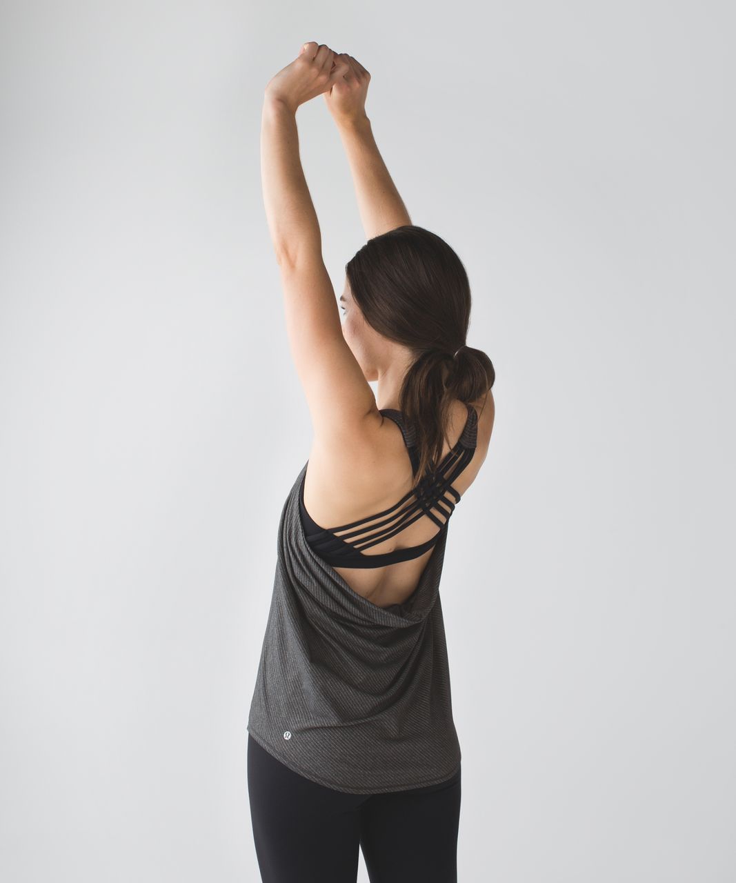 Lululemon Wild Tank - Heathered Black / Black