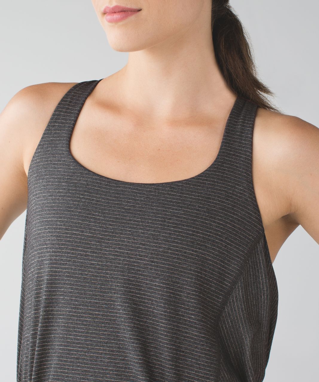 Lululemon Wild Tank - Heathered Black / Black