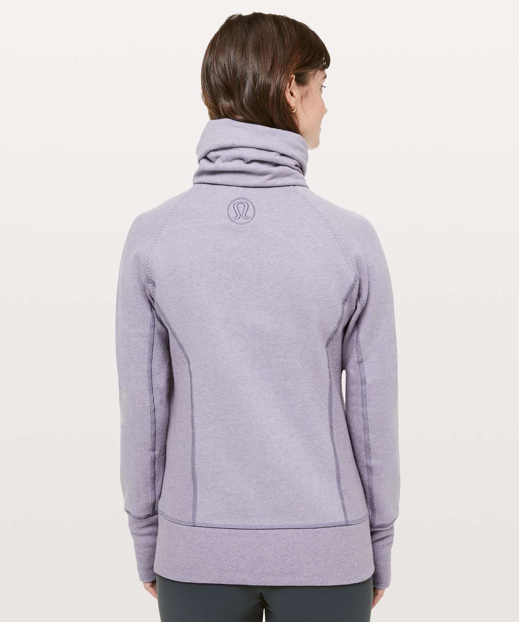 Lululemon Calm & Cozy Jacket Heathered Winter Orchid/Deep