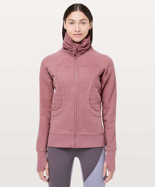 Lululemon Calm & Cozy Jacket Heathered Winter Orchid/Deep