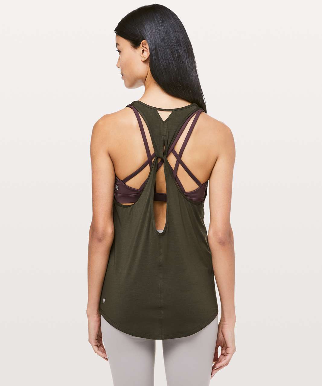 Lululemon More Movement Tank - Dark Olive