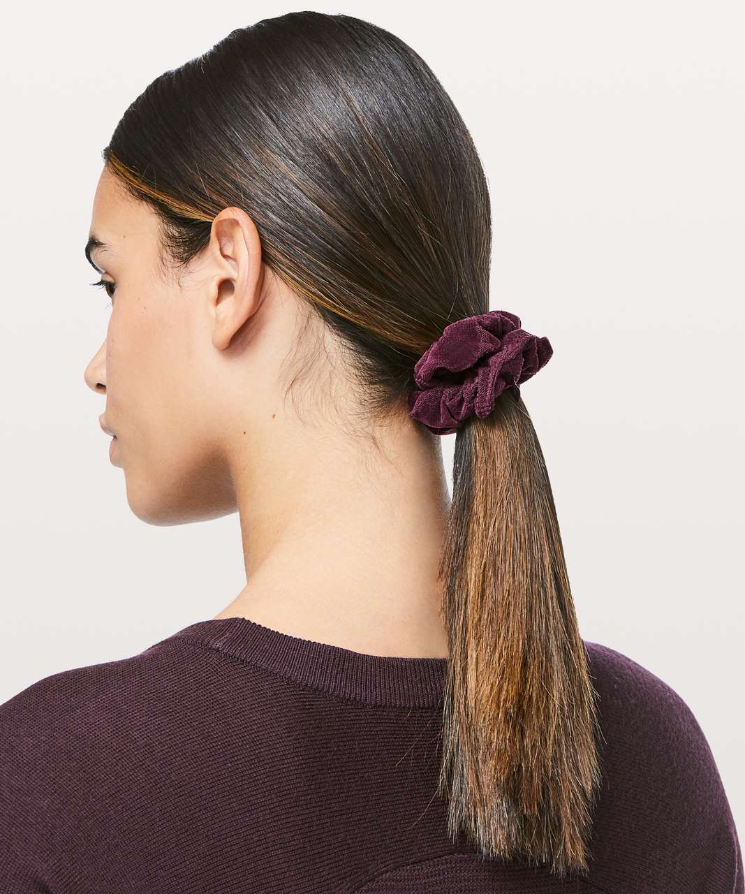 Lululemon Uplifting Scrunchie *Flocked - Dark Adobe