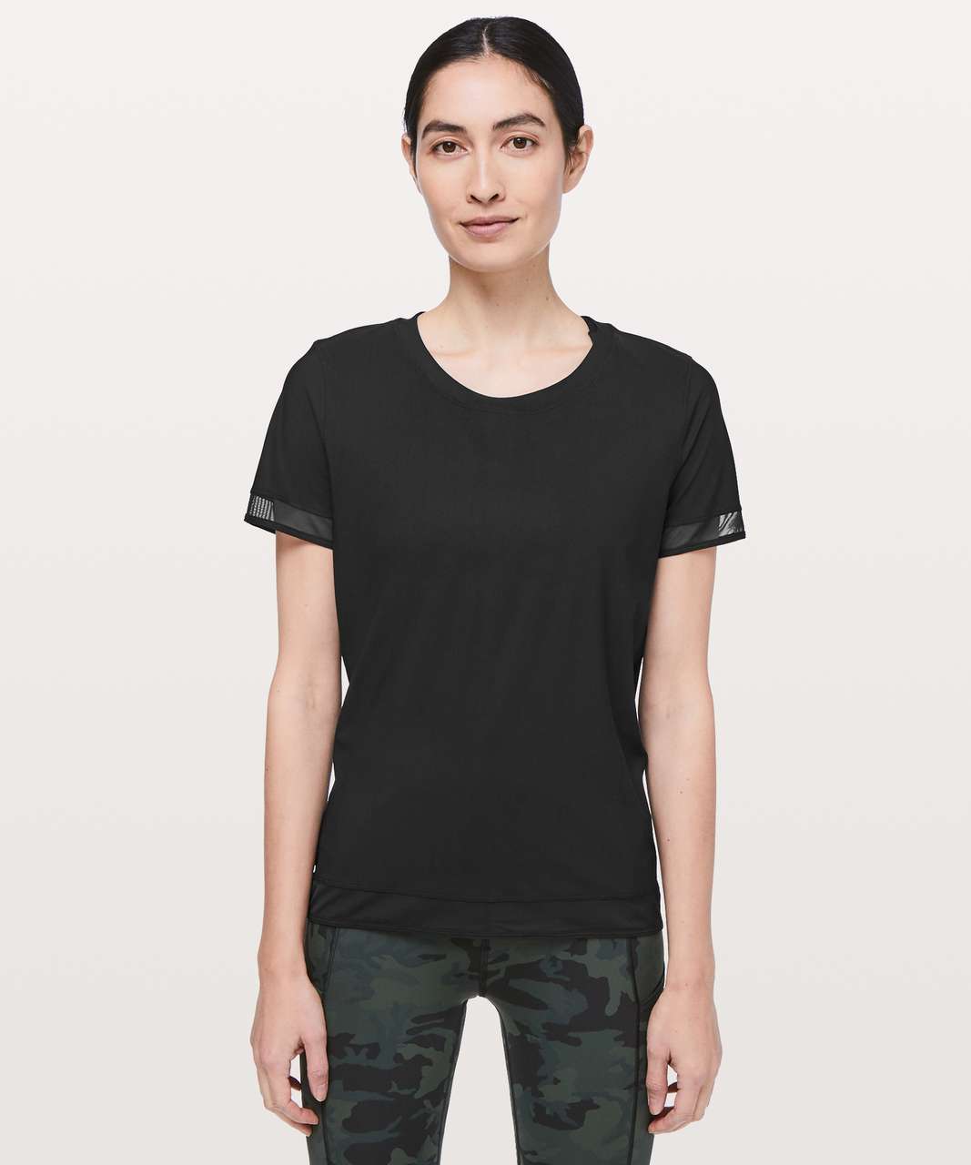 Lululemon Serve Up Some Sun Short Sleeve - Black