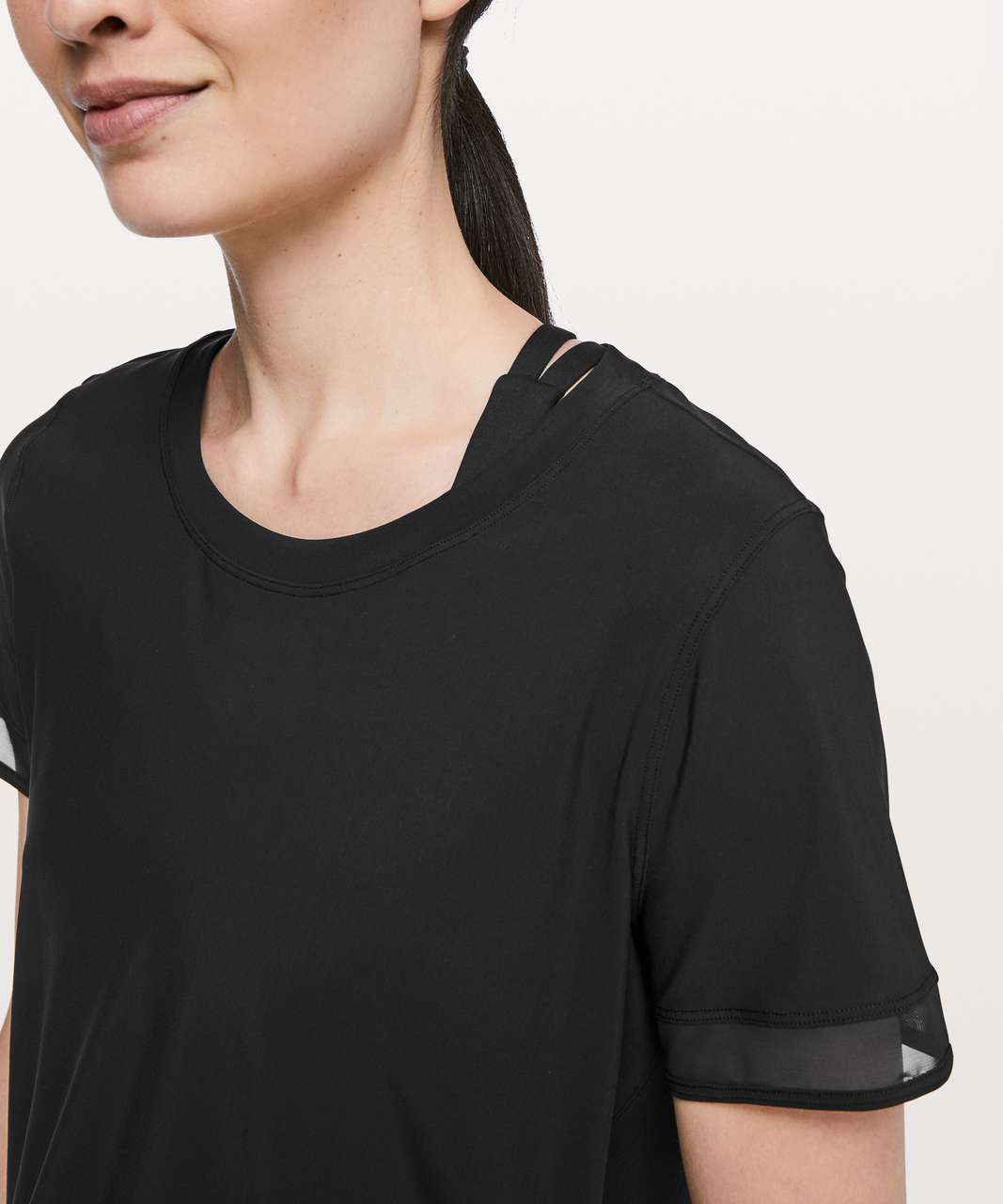 Lululemon Serve Up Some Sun Short Sleeve - Black